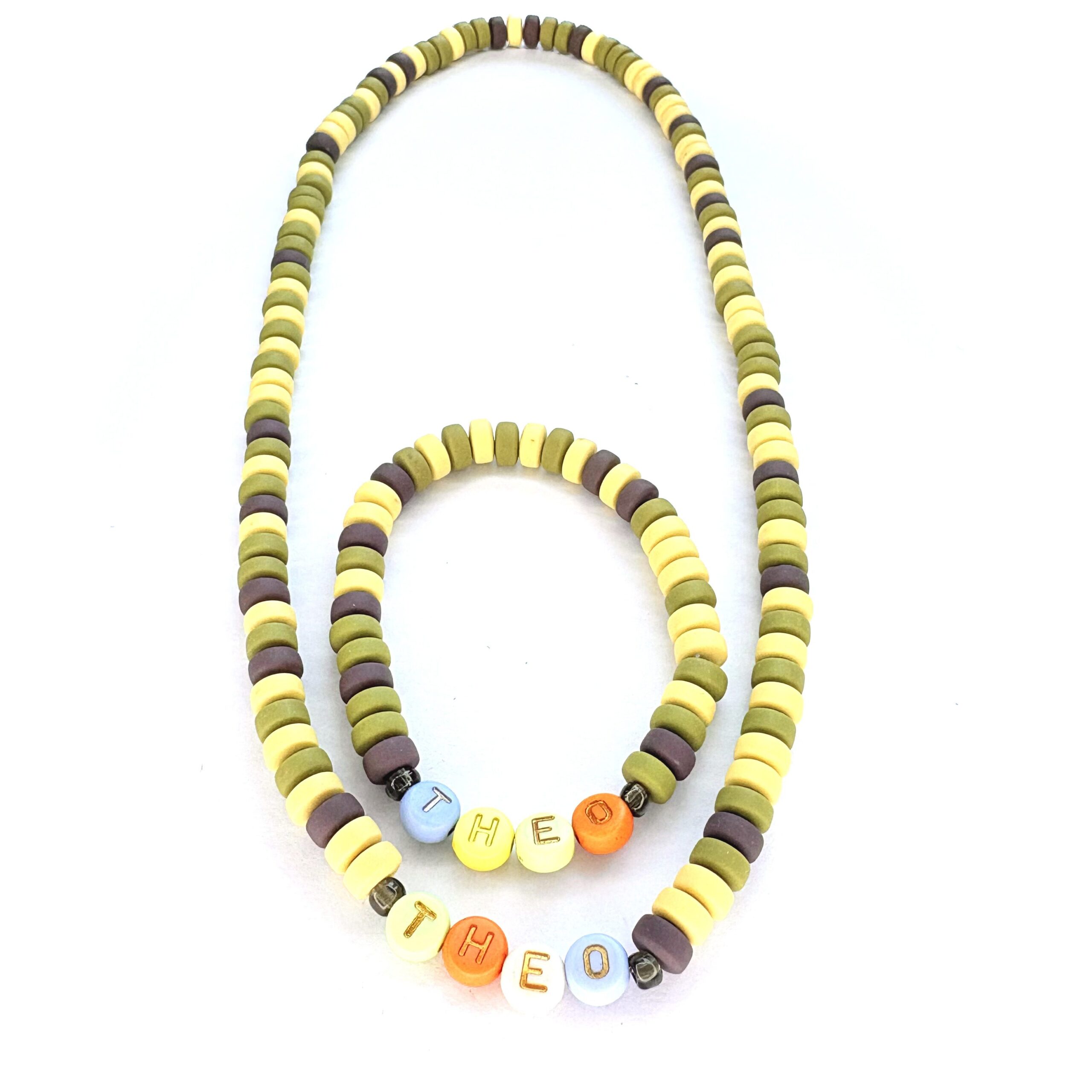 Camo personalised jewellery set Camo personalised jewellery set