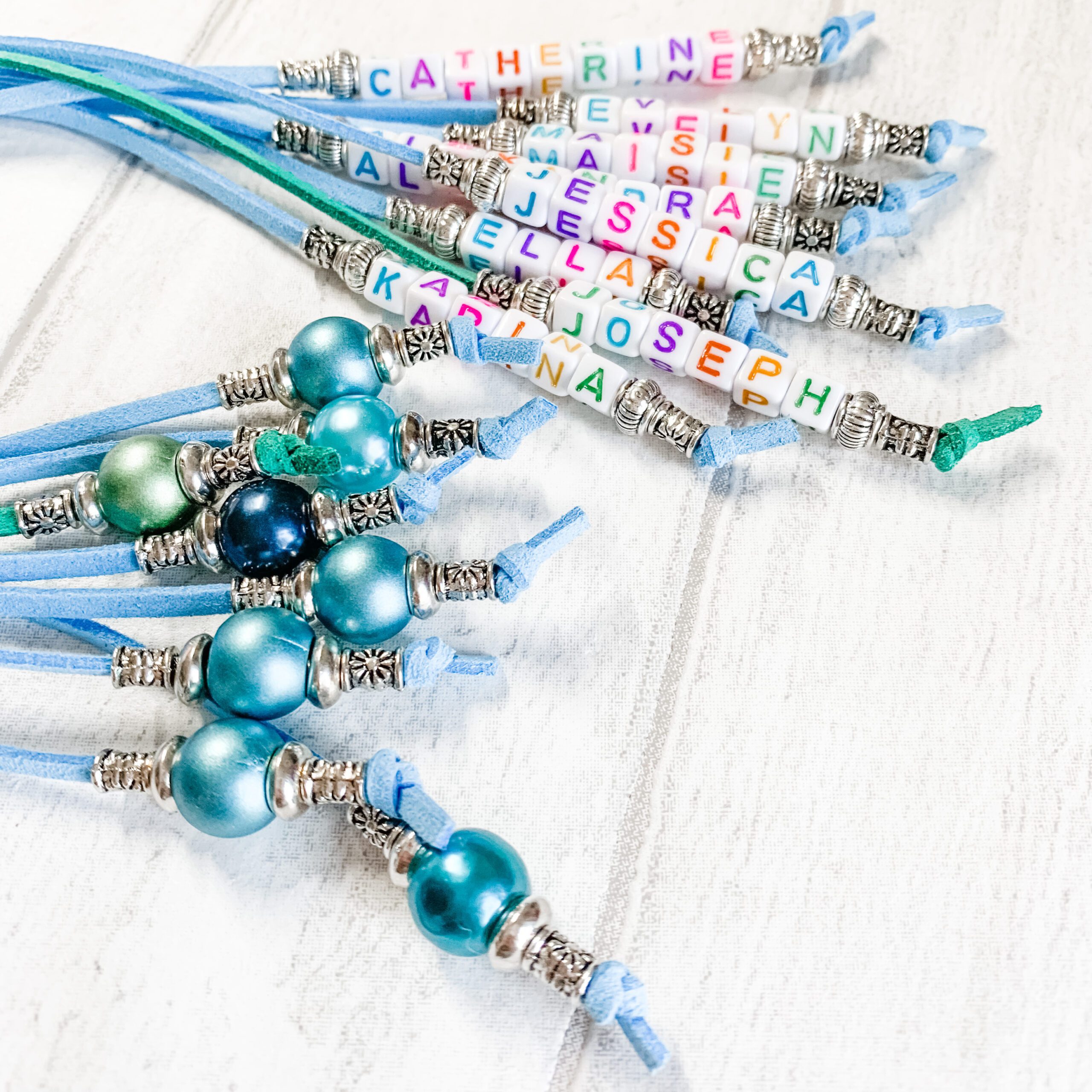 Personalised Bookmark Bundle Personalised Suede Cord Bookmark - Image 3
