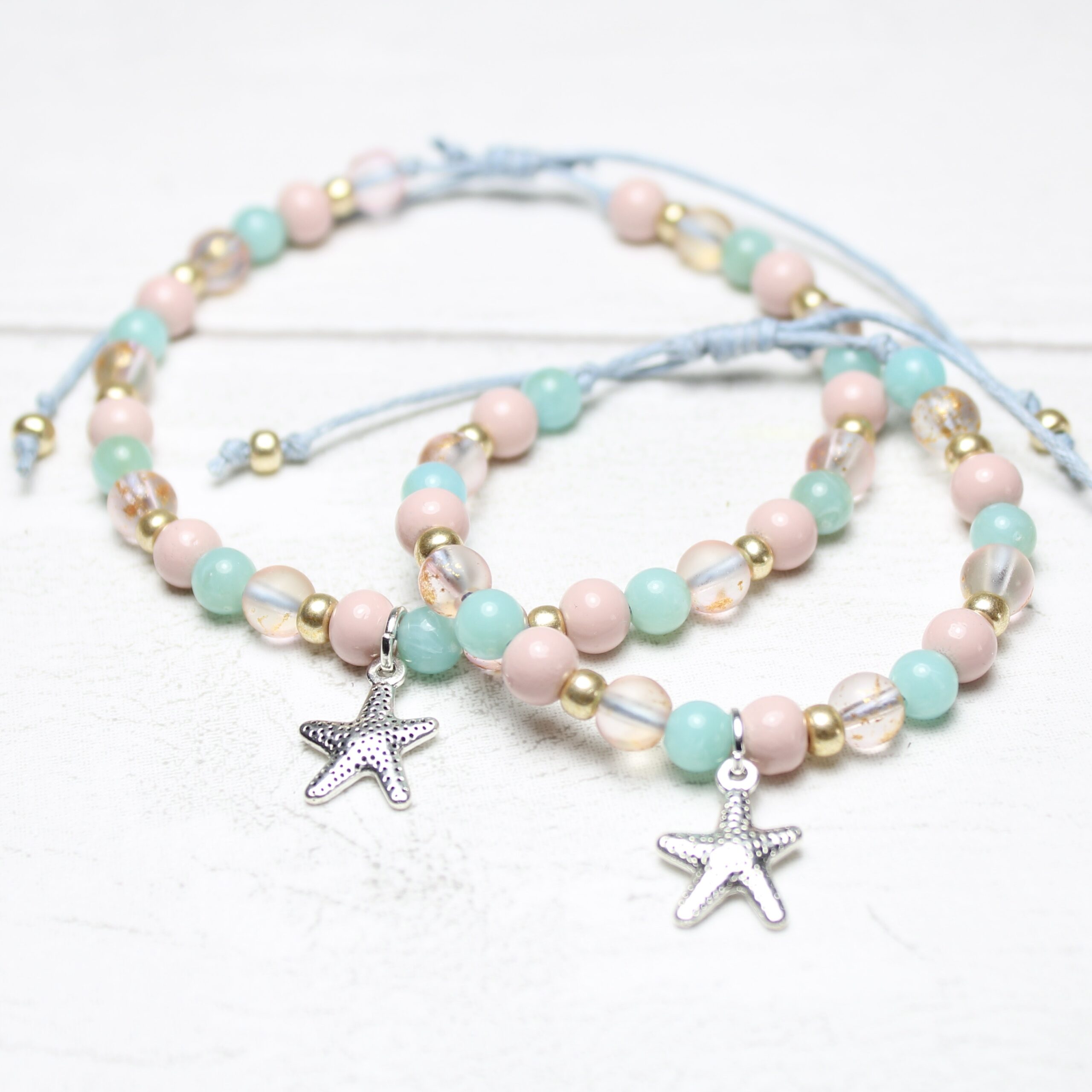 starfish sliding knot bracelet & anklet kit starfish sliding knot bracelet & anklet kit