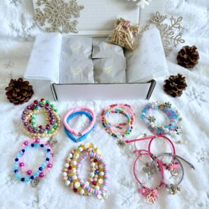 Advent Calendar kit pouches and ready to wear bracelets